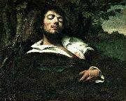 Gustave Courbet The Wounded Man oil painting reproduction